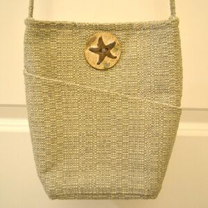 Nantucket Bitty Bag (Sage Green & Cream Tweed) Crossbody Bag